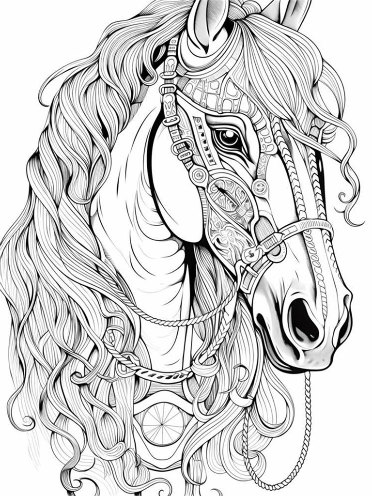 1 шт. Волшебная лошадь искусство раскраска оригинальная улучшенная бумага утолщенная 22 страницы раскраски подарок на праздник день рождения