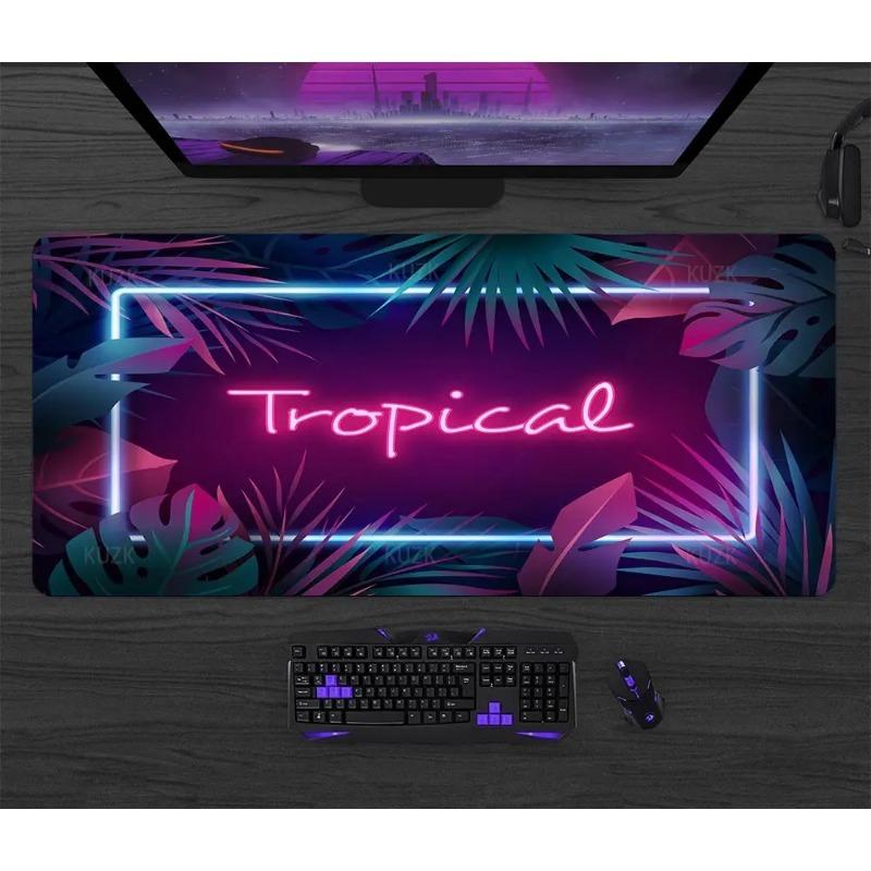 Gaming Mouse Pad Gamer Desk Mat Large Area Keyboard Pad Mousepad Carpet Laptop Computer E-Sports Modern Table Surface Mause Pad