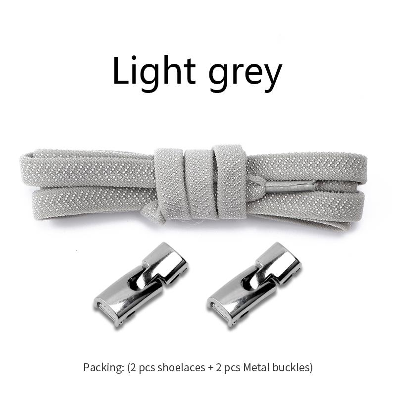 Elastic Laces Sneakers Cross Locks Shoelaces Without Ties Kids Adult 8MM Width No Tie Shoelace Rubber Bands Shoes Accessories