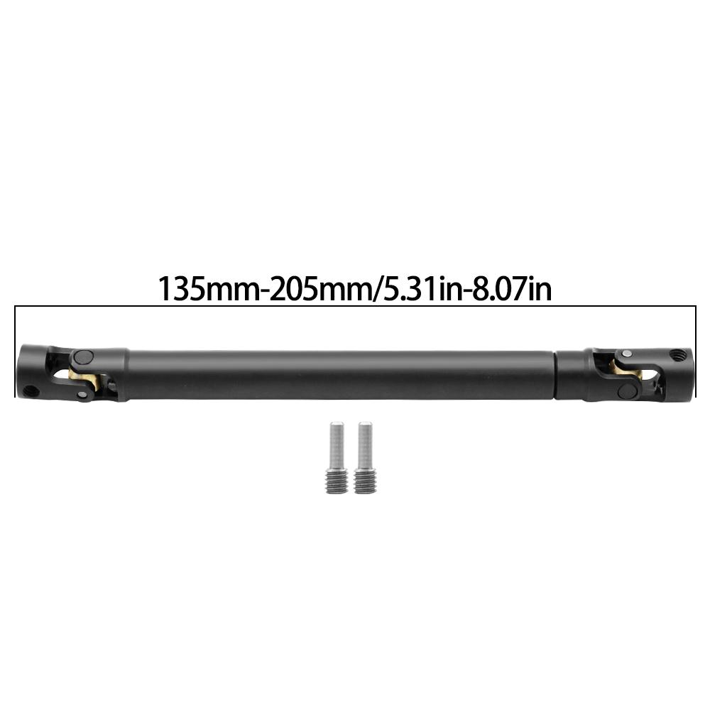 Metal Internal Spline Drive Shaft Universal Joint Driveshaft for 1/10 RC Car Crawler Axial SCX10 Gladiator YK4082 TRX4 TF2 D110