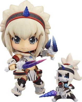 Нендороид Monster Hunter 4 Охотник Kirin Edition ABS ПВХ Раскрашенная Подвижная Фигурка Не Масштабированная и Переиздание
