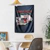 Peterbilt Heavy Trucks Custom Your Name Wall Decor Tapestry Art For Pet Memorial Birthdaywedding Party Backdrop Family Gift