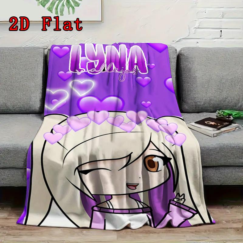 Lyna 2D Flat Pattern Flannel Blanket High quality All Seasons Warmth and Comfort Perfect for Christmas Gifts.NMT0928636