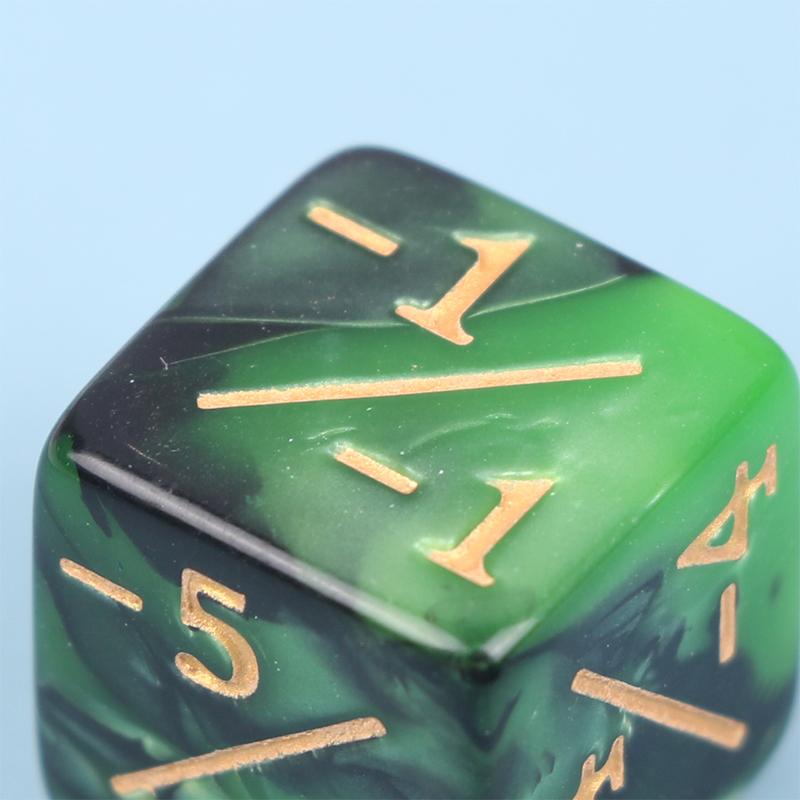 1 шт 16 мм 6-гранные игральные кости счетчики +1/-1 игральные кости детские игрушечные игральные кости для игры