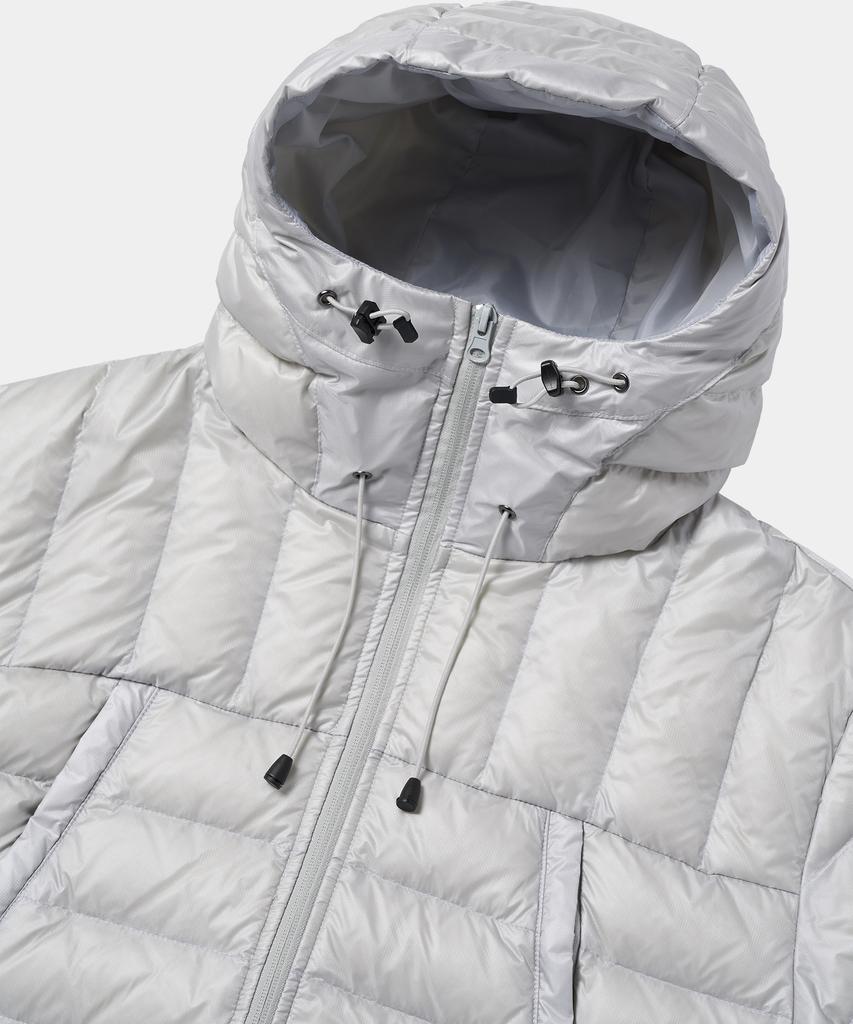 Куртка Lettercomo Shade Shell Light Down Puffer с наполнителем, светло-серая