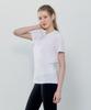 BASIC HOUSE Women'S Cool Breeze Raglan Round Short Sleeve T-Shirt White Lzts3223 (Type B)