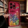 Цветной чехол для телефона с цветами из глины для iPhone 17 16 15 14 13 12 11 Pro Max Plus, Защитный, Гелевый, Гибкий, Защита от царапин