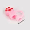 Set of 6 Cat Claw Straw Plugs Ornament Silicone Straw Covers for Water Glass