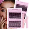 Single Cluster Diy False Eyelashes Large Capacity Oblique Fly Eyelashes Self-Married Eyelash Glue Set