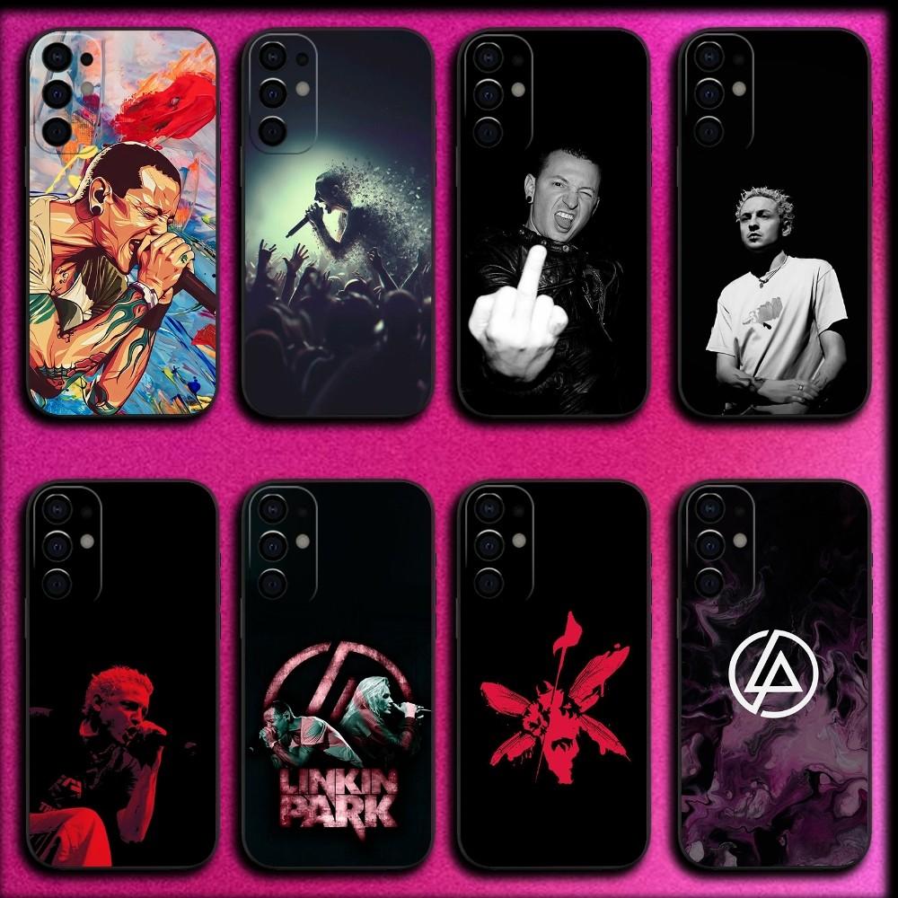 Чехол для телефона Rock L-Linkin P-Park Band для Samsung S25,S24,S21,S22,S23,S30,Ultra,S20,Plus,Fe,Lite,Note,10,9,5G Черный