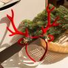 Large Antlers Pine Cones Non-slip Korean Style Hairbands Elk Christmas Headband Women Hair Hoop