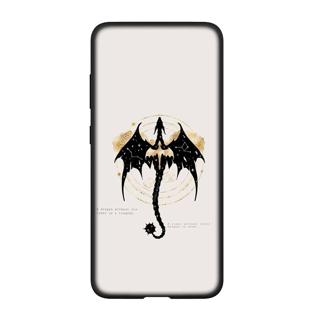 Чехол для телефона для Samsung Galaxy S25 S23 S22 S24 Ultra FE A05 A06 A15 A16 A36 A37 A35 A52 A54 A55 A56 A57 A25 A26 A53 A17 Книга-плакат Четвертое Крыло Чехол