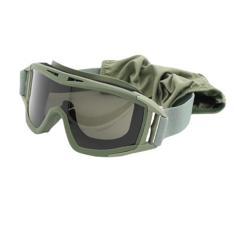 Уличные тактические очки Desert Locust Army Fan Goggles CS противоударные спортивные очки унисекс мужские велосипедные очки