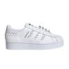Adidas Женские кроссовки Superstar Bold Cloud White Core-Black Silver-Metallic FX7456