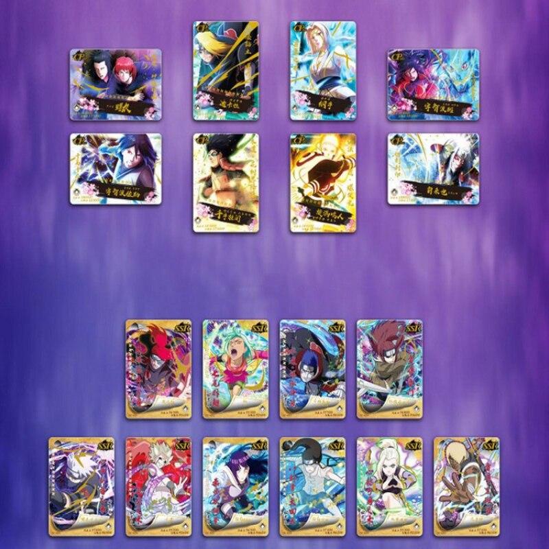 Наруто Аниме Коллекционные Карты Аниме Фигурки Игровые Карты Доска Детские Игровые Карты Наруто Аниме Коллекционные Карты Коробка Набор Игрушек Подарок