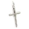 Altesse [K6398] - Серебряный кулон «Крест» (родиевое покрытие) - 34x27 мм