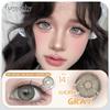 FUNSACHY 2pcs Natural Look Blue Eye Lenses Colored Contact Lenses for Eyes Eye Makeup Beauty Pupil Gray Eyes New Fashion Lens