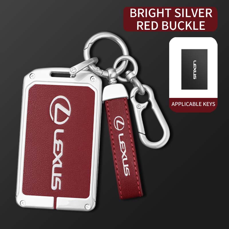 Zinc Alloy Car Card Smart Remote Key Case Cover Protect Holder Shell For Lexus F Sport ES LM GS IS NX RX LX LS RX300 Accessories