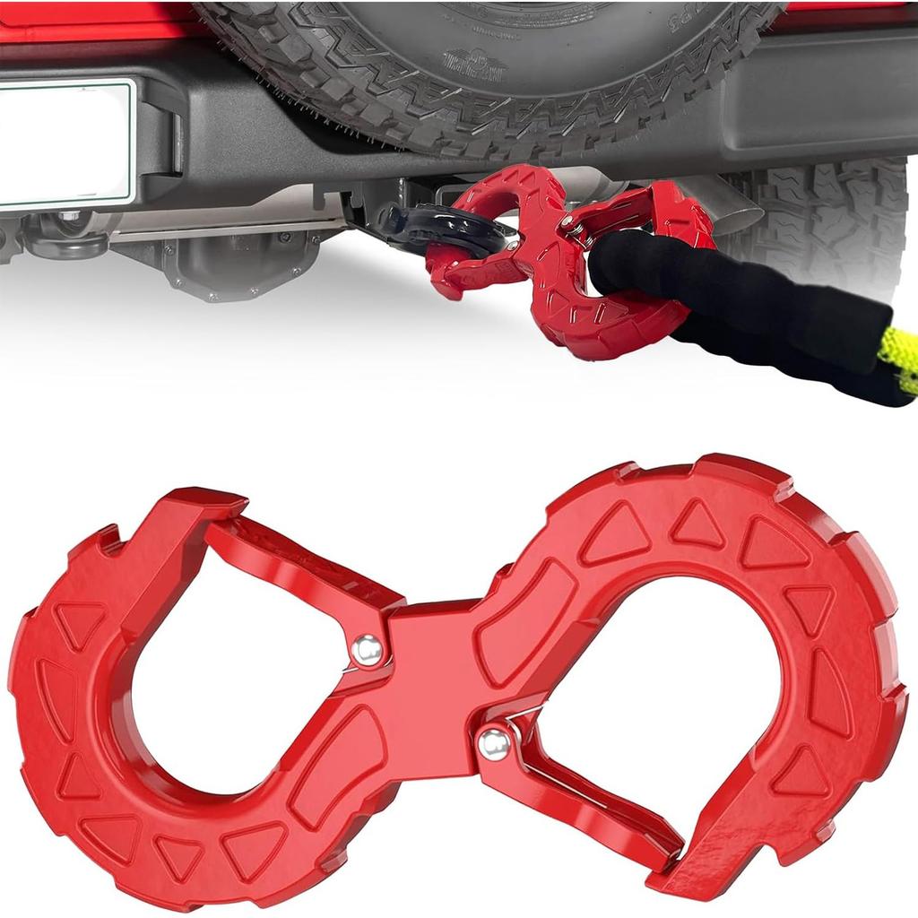 Универсальный портативный внедорожный быстросъемный шакл S-типа, крюк-сцепка, буксировочный крюк для автомобиля, внедорожника, прицепа, аксессуары