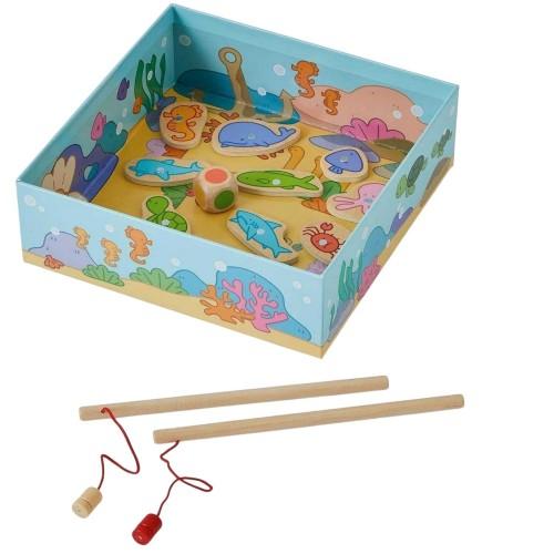 Детская деревянная игра-рыбалка Toy Life
