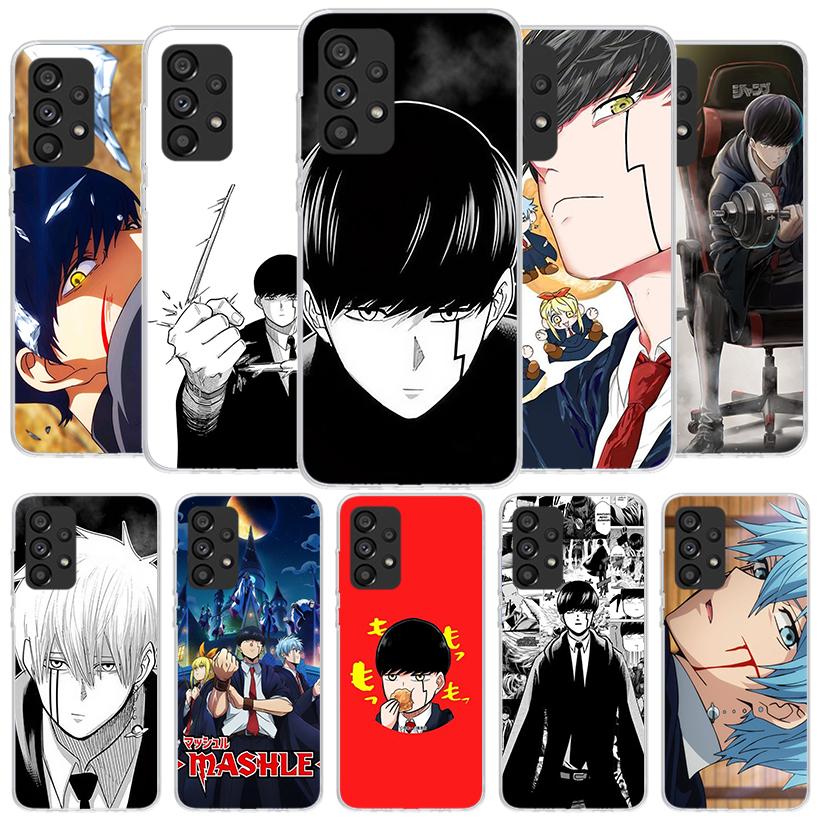 Mashle Magic And Muscles Phone Case For Samsung Galaxy A17 A37 A57 A16 A26 A36 A56 A15 A25 A35 A55 A14 A24 A34 A54 A13 A23 A33 A