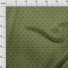 oneOone Cotton Flex Dark Blue Fabric Leaf Sewing Craft Projects Fabric Prints By Yard 40 Inch
