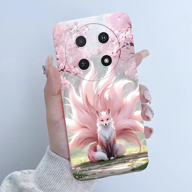 Чехол для Huawei Nova 12i Дизайн 'Девочка с цветами' Мягкий силиконовый чехол для телефона для Huawei Nova12i 12 i 4G CTR-L81 L91 Nova 13i Чехол Capa