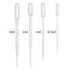 Test Tubes Lab Supplies Transparent Pasteur Graduated Pipettes Disposable Dropper Liquid Transfer