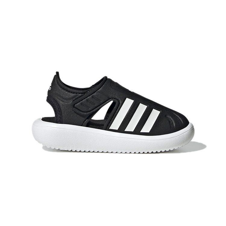 adidas Летние закрытые сандалии для малышей и детей ясельного возраста, низкие, черные, GW0391