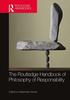 Книга The Routledge Handbook of Philosophy of Responsibility