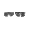 Stainless Steel Car Door Speaker Audio Loudspeaker Cover Trim For BYD Seal   Interior Modification Accessories