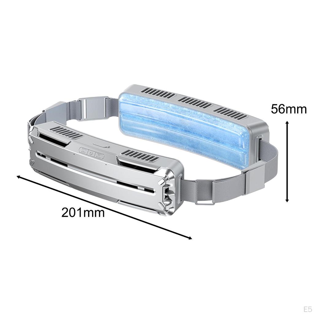 Регулируемый охлаждающий вентилятор без рук для активного отдыха