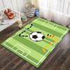Cartoon Football Carpet Living Room Area Rug Kids Play Mat Aircraft Soccer Dinosaur Boys Bedroom Rug Crystal Velvet Doormat