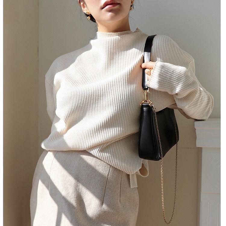 Простые и высококачественные сумки через плечо на одно плечо Повседневные и универсальные сумки на цепочке Сумки-багет подмышкой