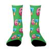 Warm 67 Meme Crew Long Socks Cartoon Creativity Stockings 67 Meme Ice Cream Socks  For Men Women