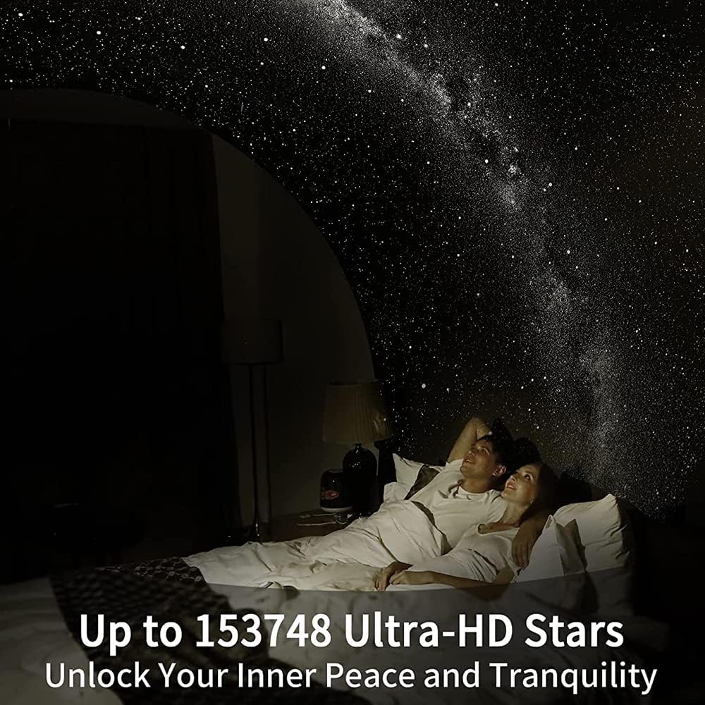 12 in 1 Star Projector Night Light 4K HD Planetarium Projector for Kids Room Valentines Gift 360° Rotate Galaxy Projector Lamp2