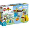 LEGO Duplo Camp Holiday 10997 Игрушечный блок Подарок Младенцу Детская Машинка Машинка Мальчики Девочки 2 года ~