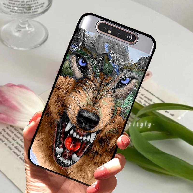 Чехол для Samsung Galaxy A80 A 80 Ударопрочный Мягкий ТПУ Силиконовый Чехол для Телефона Для Samsung Galaxy A80 Funda A80 2019 Capa Мультяшный