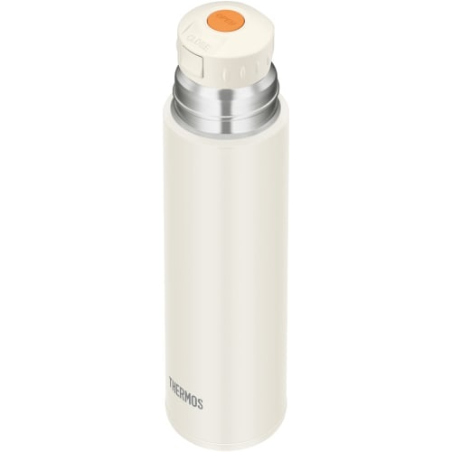 Thermos Stainless Steel Water Bottle, Cup Type, 500ml, Matte White, FFM-502 MTWH
