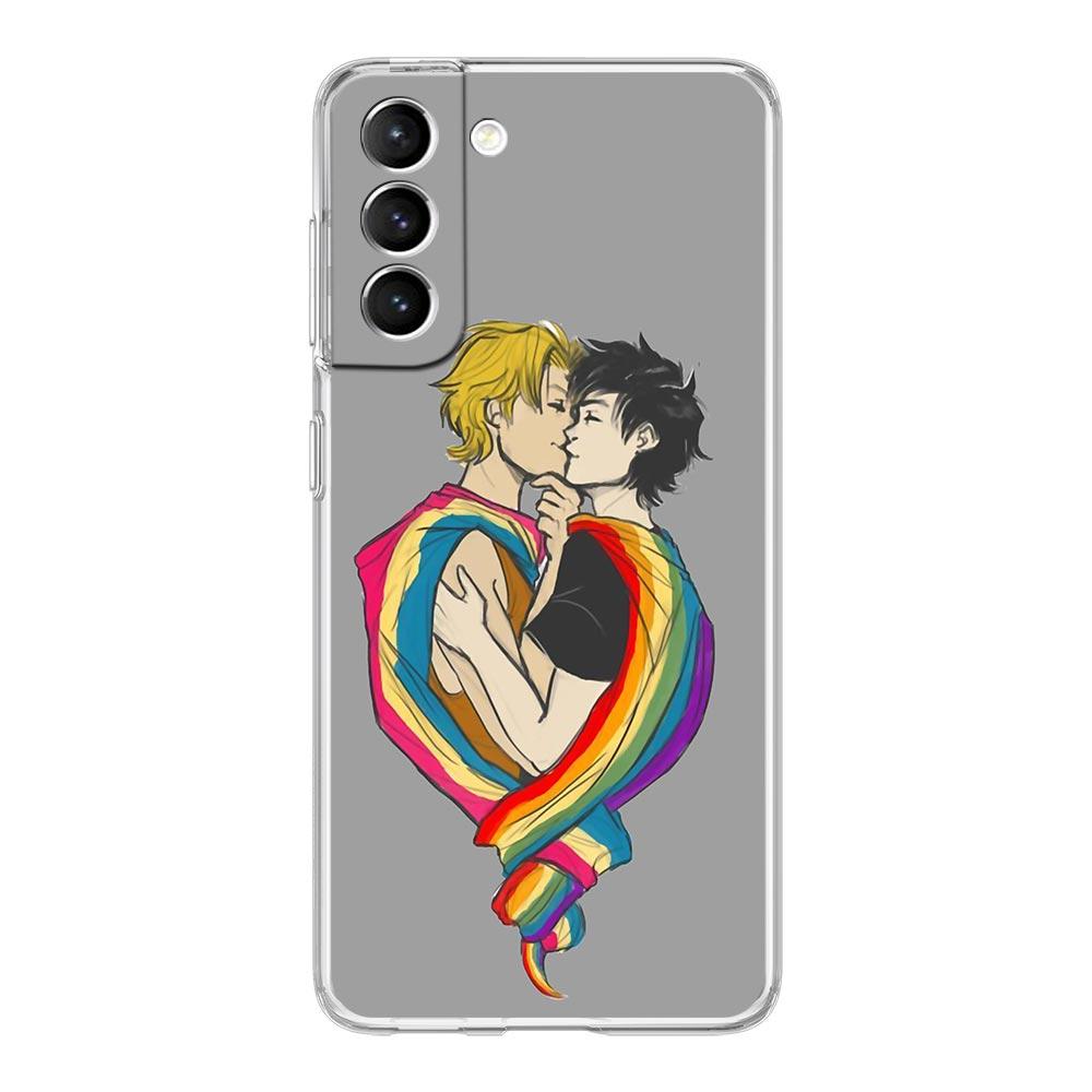 Чехол для телефона LGBT Rainbow Gay для Samsung Galaxy S22 5G S20 Ultra S21 FE 5G S10E S9 S8 S10 Plus Note 20 10, мягкая прозрачная задняя крышка
