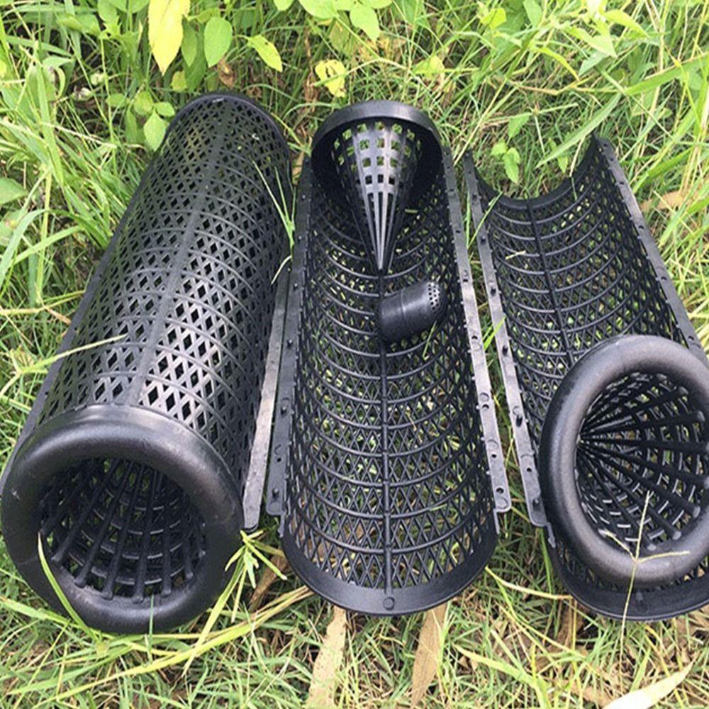 1Pcs Plastic Fishing Cage Cover Basket Outdoor Eel Cage Trap Fishing Net Tapered Monopterus Albus and Loach Lid Outdoor Fishing