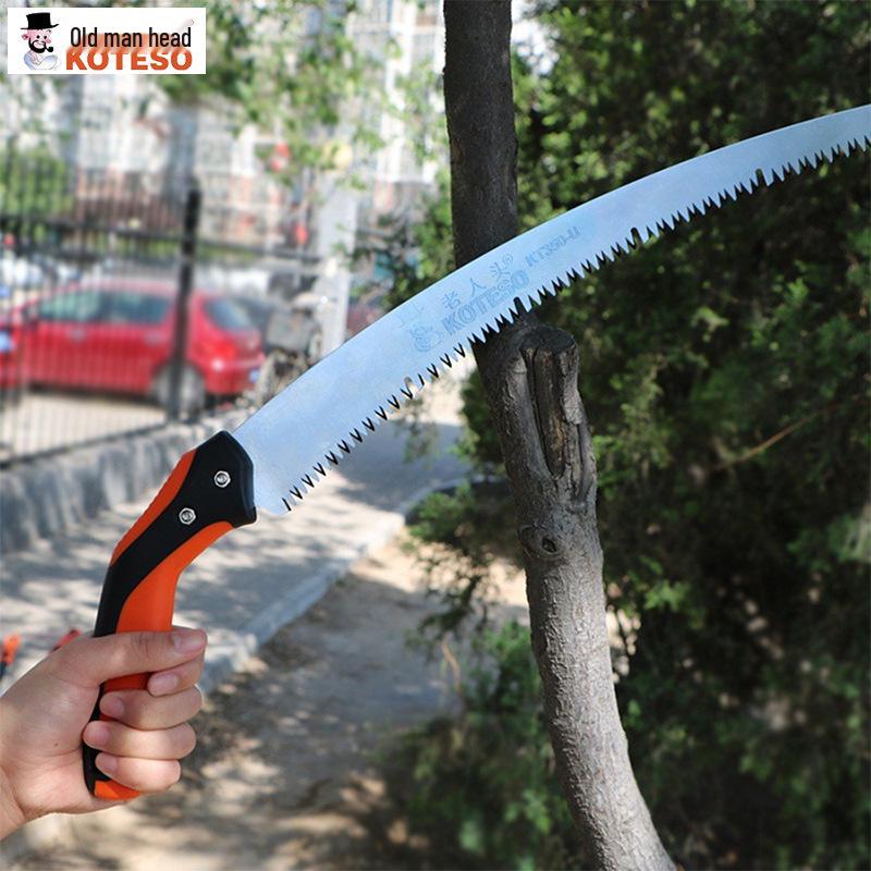 Многоцелевая пила для обрезки KOTESO Pioneer KT350-U – Идеально подходит для садоводства, деревообработки и лесозаготовки.