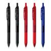 Гелевая шариковая ручка Pentel Energel S 0,5 мм BLN125-5AMZ 2 черных, 2 красных, 1 синий