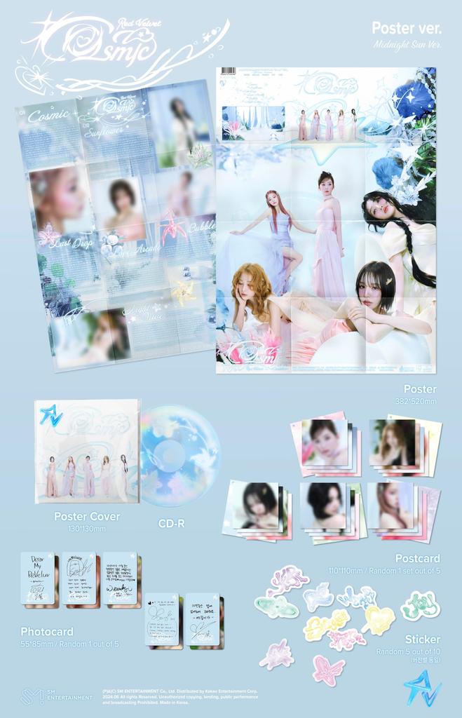 Red Velvet [Cosmic (Poster Ver.)] (Korean Edition)