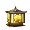 Уличный столбной светильник NuFeng двойного назначения: на солнечной батарее и от сети