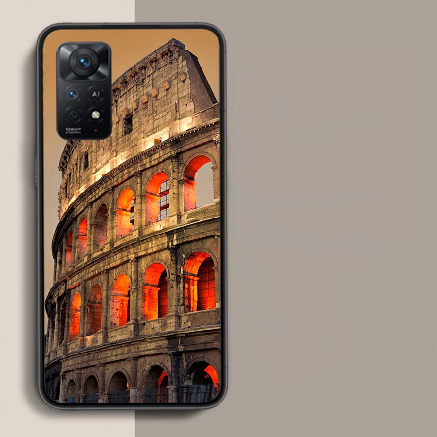 Чехол для телефона Colosseum Rome Italy Для Redmi Note 14+ 13 Pro Plus 14C 13C 12C 12 10A 10C 10 9 8 9A 9C 9T 8A 7 Pro Xiaomi Capa Cover