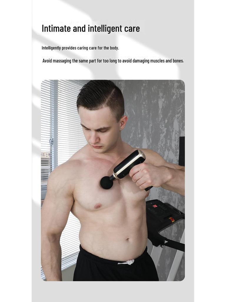 Женский портативный мини-фасциальный пистолет: Креативный электрический меридианный массажер для трансграничного здравоохранения