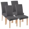 Stretch Spandex Chair Covers Adjustable Elastic Slipcovers for Kitchen Dining Room Wedding Banquet Home Decor