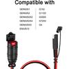 5FT GC009 X-Connect SAE Adapter for NOCO Genius Smart Battery Chargers | 14AWG Heavy Duty SAE Connector Cable with 20A Fuse Waterproof Plug, Fits