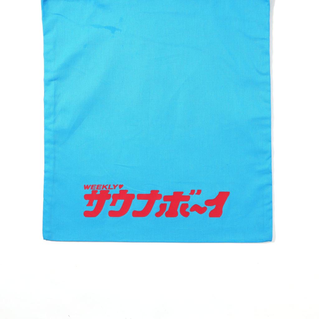 Сумка-тоут Sauna Boy, большой вместимости, стильная, сине-красная, для мужчин и женщин